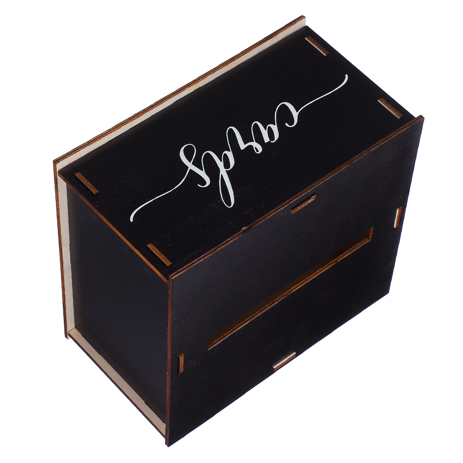 Event Party Box - กล่องใส่การ์ดไม้สำหรับงานแต่งงาน กล่องใส่ซองจดหมายสไตล์เรสติก กล่องใส่ข้อเสนอแนะ กล่องใส่ของที่ระลึก สำหรับงานเลี้ยงรับรองแขก งานปาร์ตี้