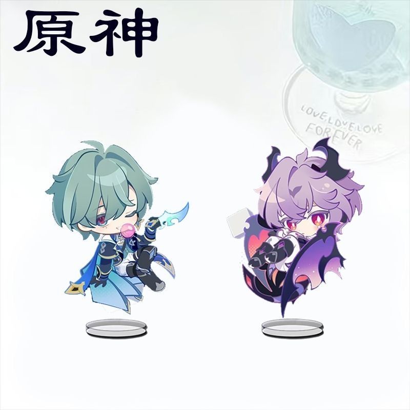 Event Supplies - ฟิกเกอร์อะคริลิคตัวละครโลเฮ็น ดูริน จากเกม Genshin Impact รุ่น
