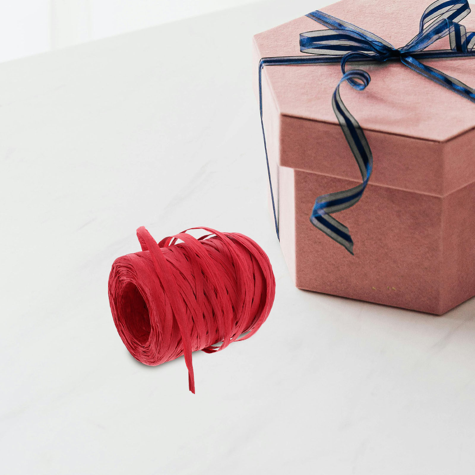 1 ม้วน กระดาษราฟเฟีย 100 เมตร  - Papercraft Supply Ribbon บทวิจารณ์และราคา