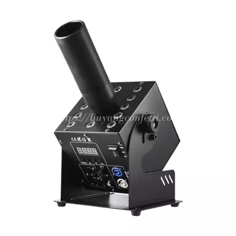 เครื่องพ่น CO2 DMX RGB LED สำห - Event Party Dj บทวิจารณ์และราคา