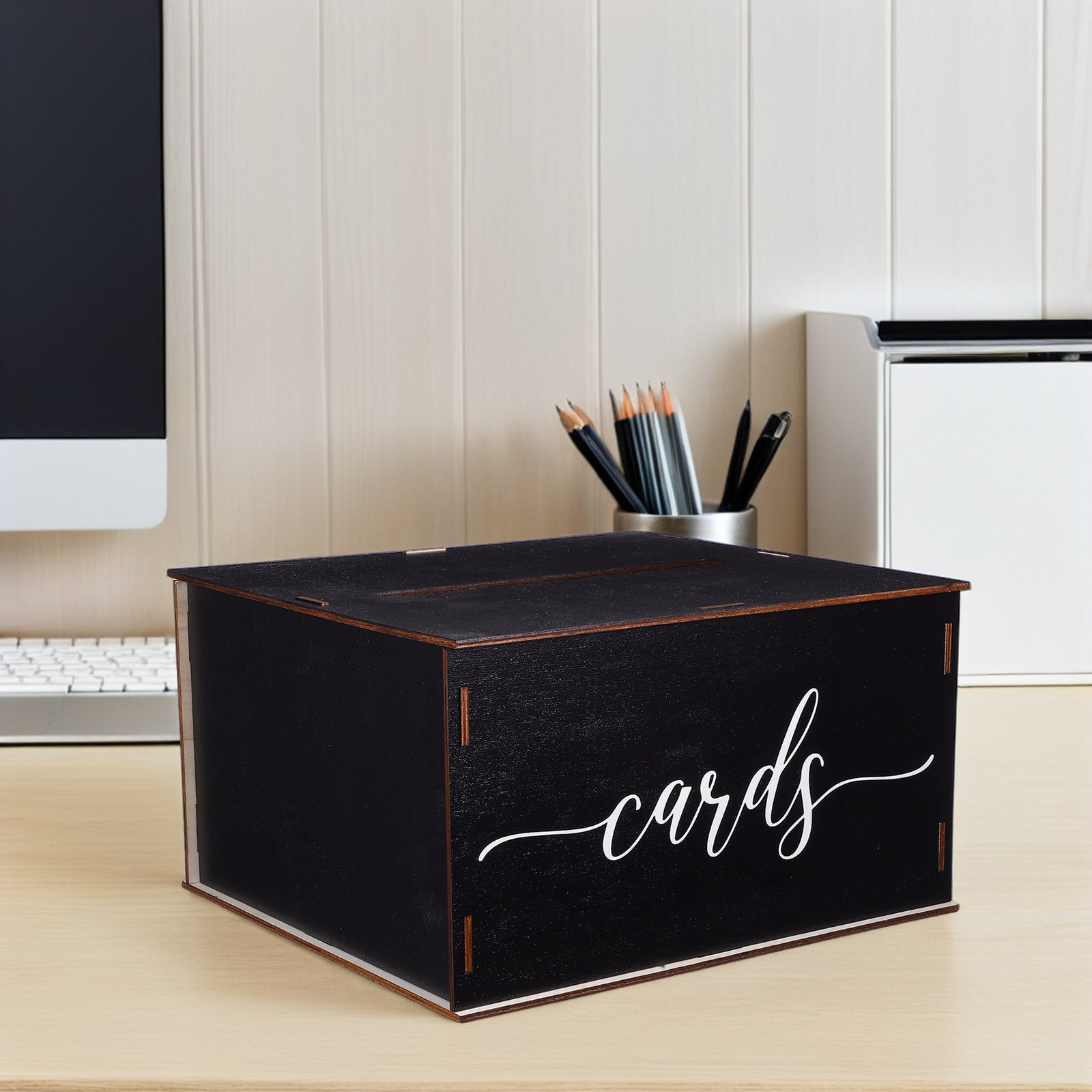 กล่องใส่การ์ดไม้สำหรับงานแต่งง - Event Party Box บทวิจารณ์และราคา