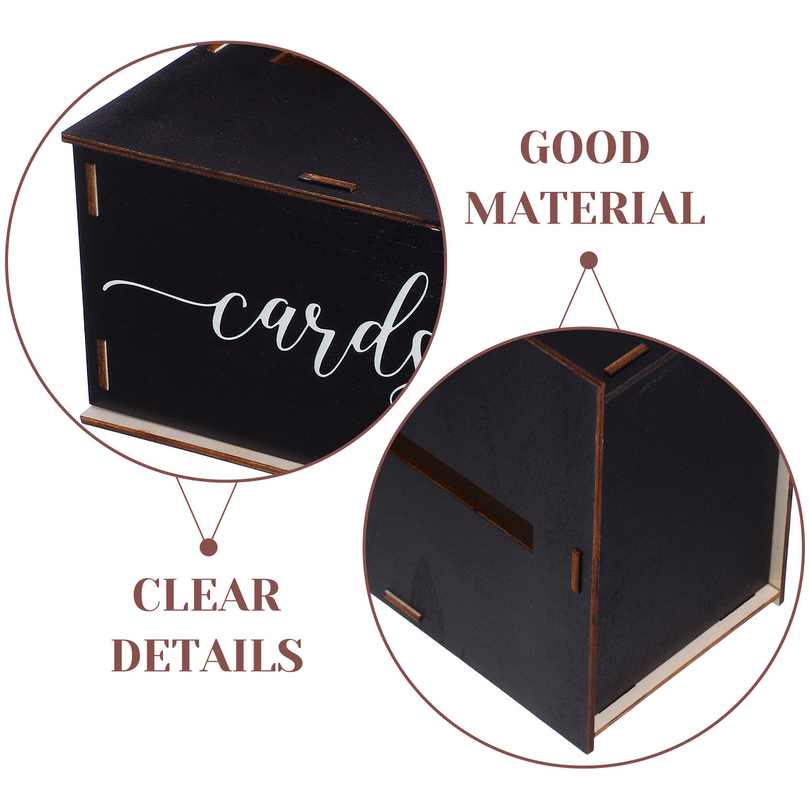 กล่องใส่การ์ดแต่งงานไม้สไตล์เร - Event Party Box บทวิจารณ์และราคา
