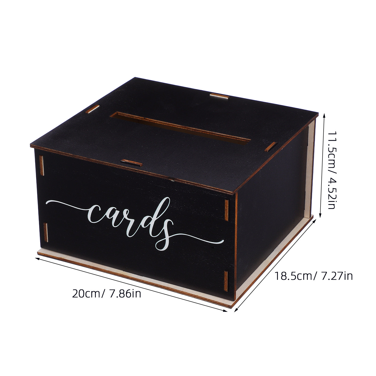 กล่องใส่การ์ดแต่งงานไม้สไตล์เร - Event Party Box บทวิจารณ์และราคา